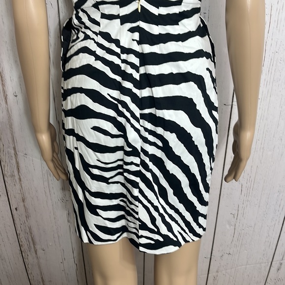 NWT Express Zebra Mini Dress - Picture 6 of 12